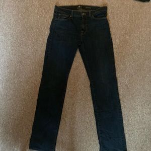 7 For All Mankind Dark Wash Luxe Performance Jeans